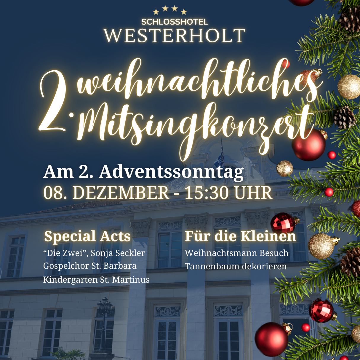 2. weihnachtliches Mitsingkonzert