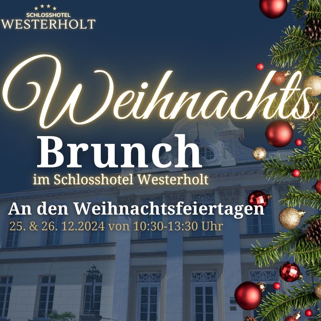 Weihnachtsbrunch im Schlosshotel Westerholt