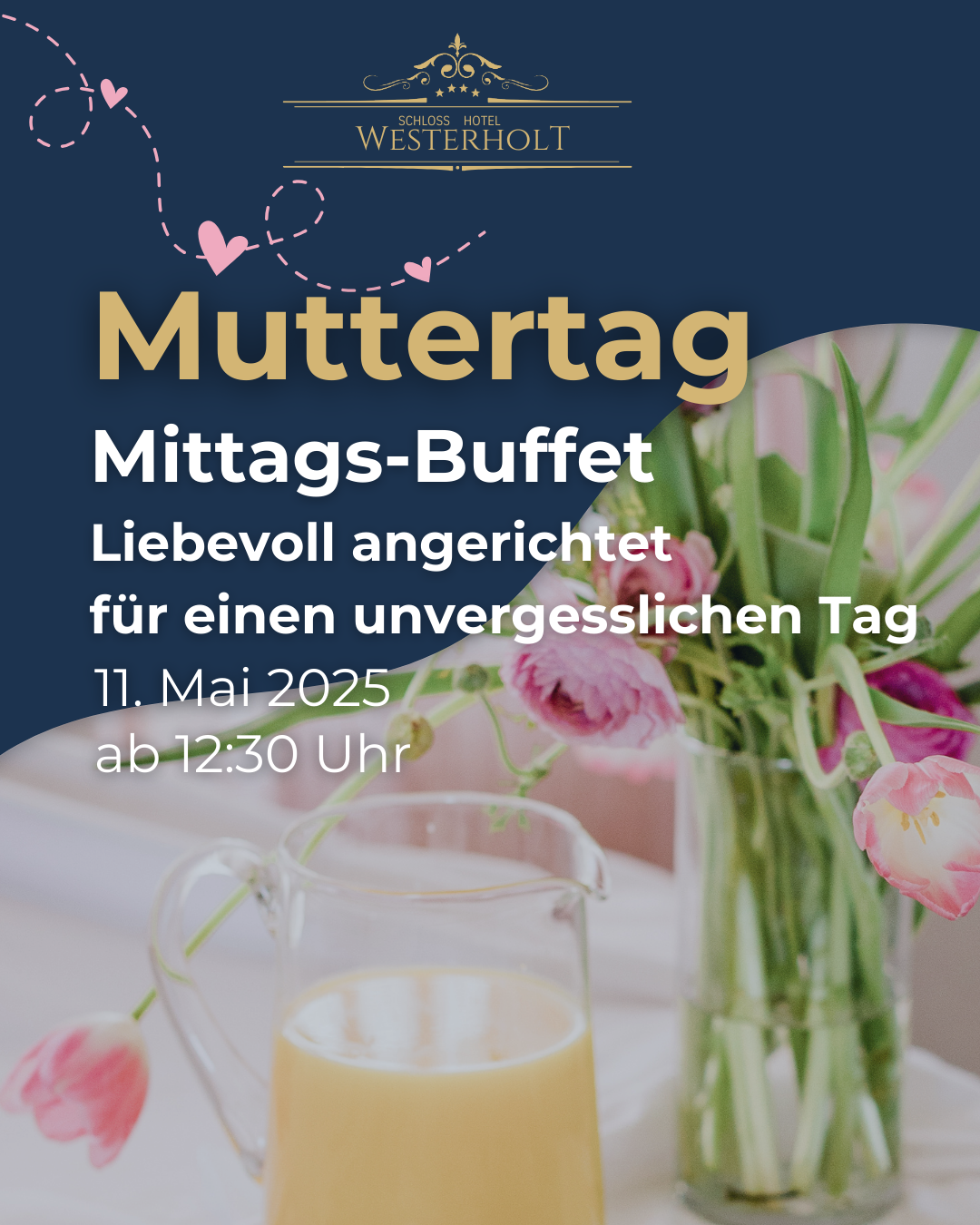 Muttertagsbuffet im Schlosshotel Westerholt