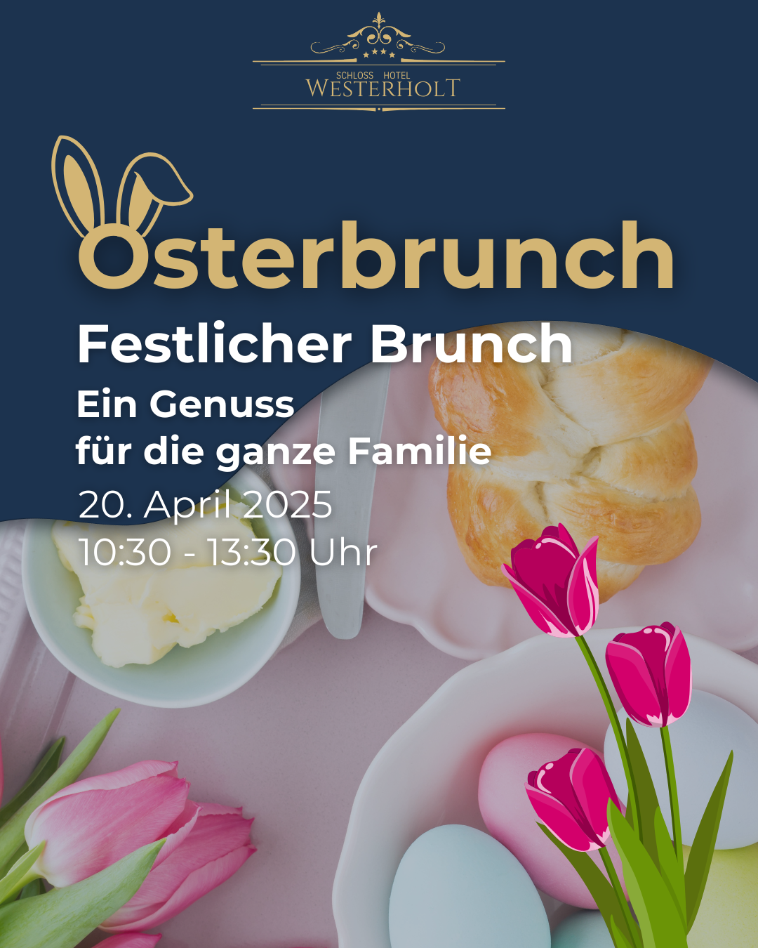 Osterbrunch im Schlosshotel Westerholt